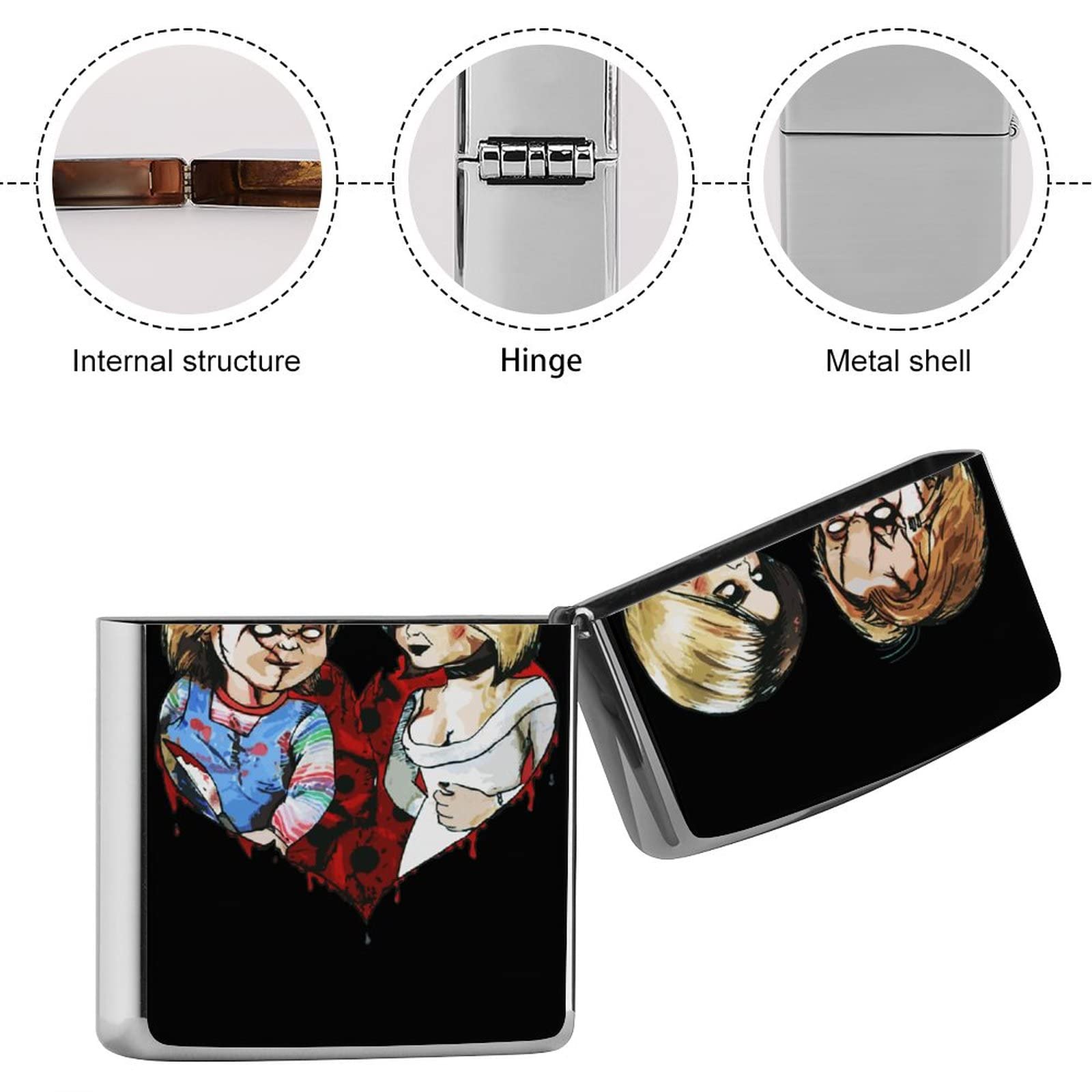 Amazon.co.jp: ZIPPO兼用ケース チャッキー チャイルドプレイ ホラー